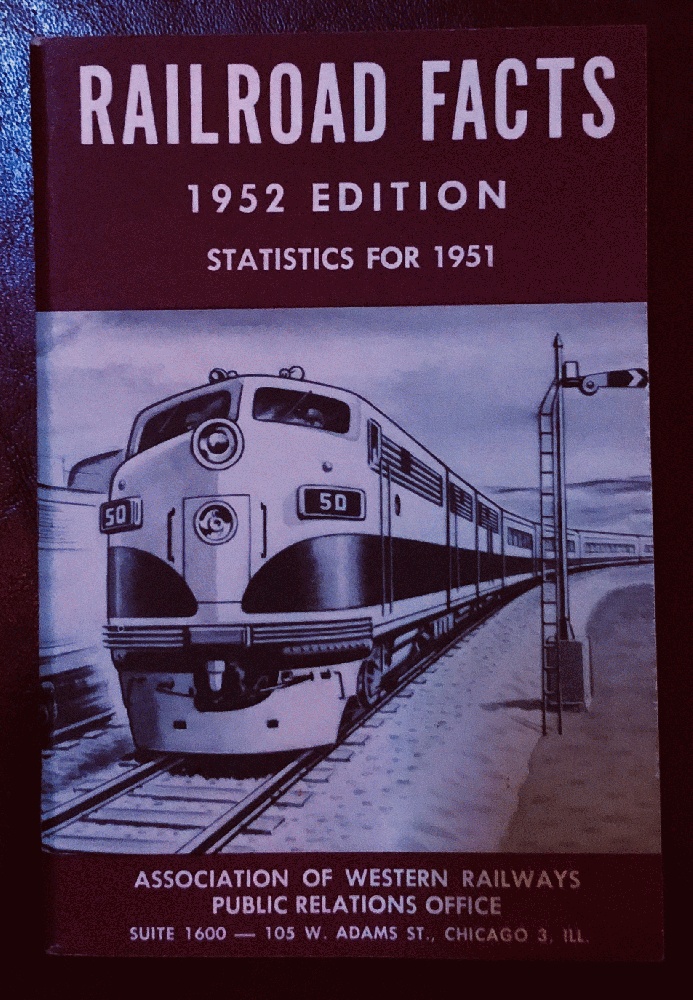 Image for Railroad Facts 1952 Statistics for 1951