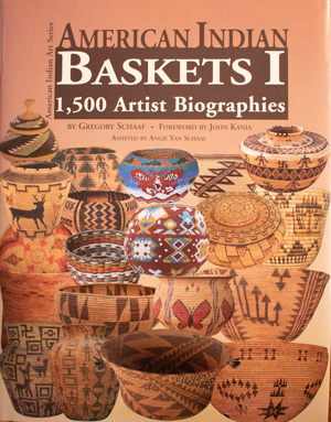 book cover: American Indian Baskets I: 1500 Artist Biographies