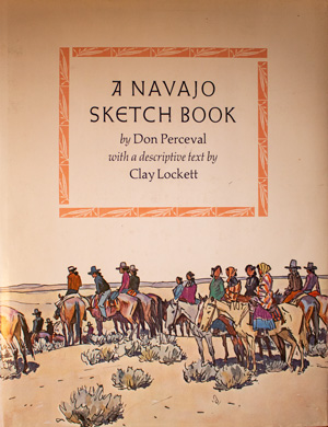 book cover: A Navajo Sketch Book